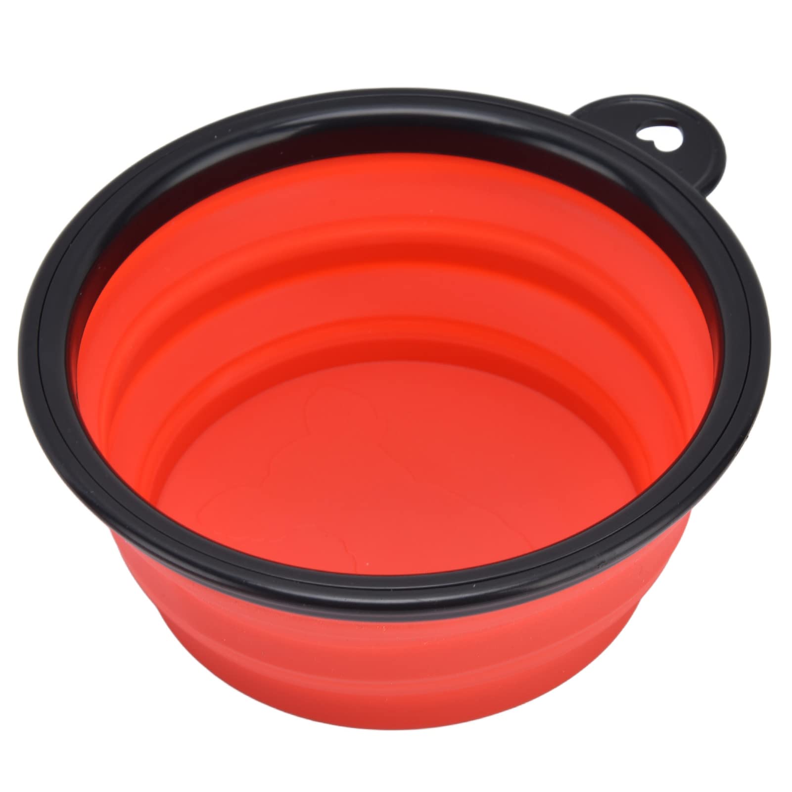 Laisse pour Petit Chien, Laisse Multifonction Portable pour Animaux de Compagnie avec Bol d'eau Pliable pour Petits Chiens Moyens (9,1 * 6,7 * 2,0 Pouces)(Rouge)
