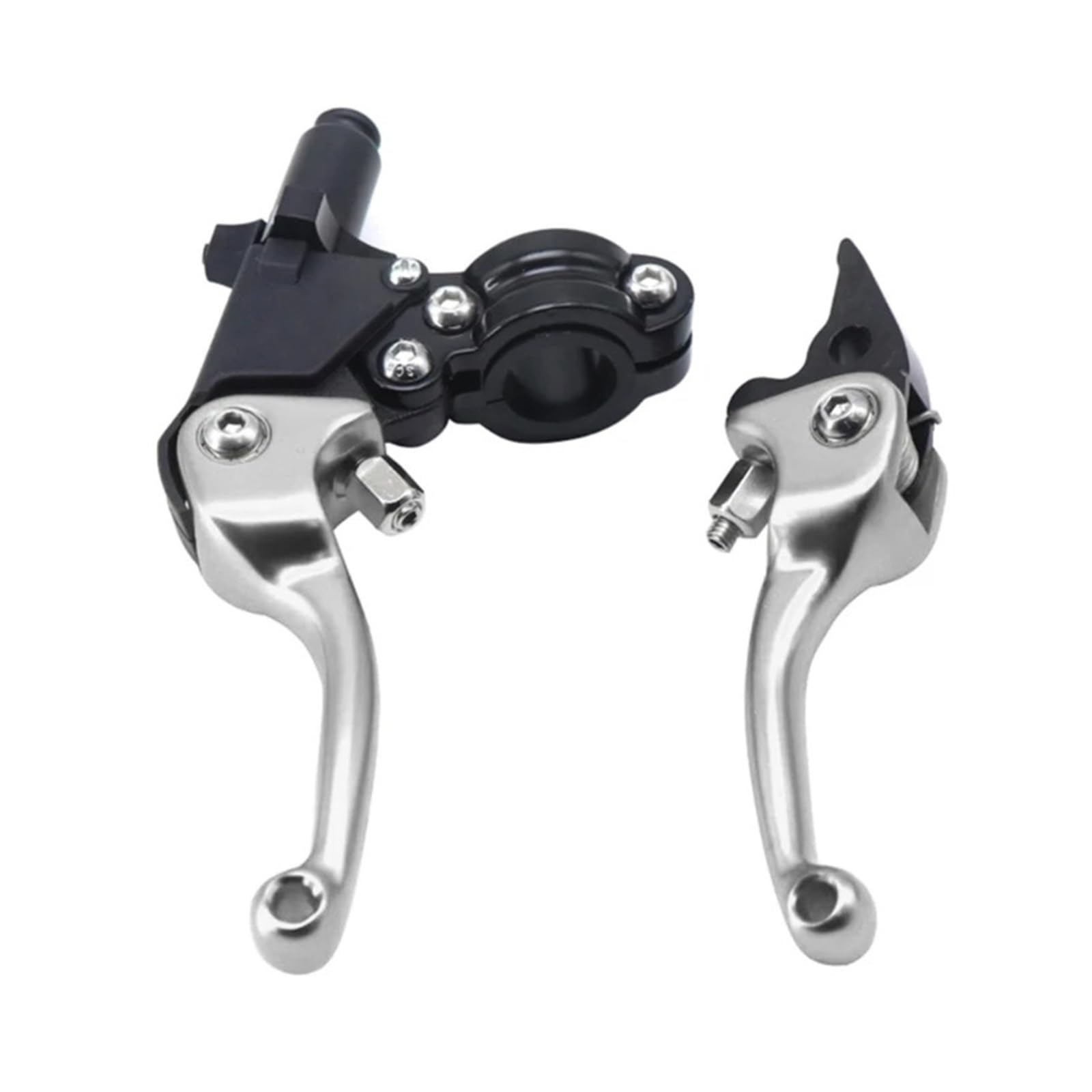 Abdktmnx Silver Motorcycle Brake Handle Universals Fit For Motorbike Clutch Drum Brake Lever Clutch Lever Kit Motorcycle Brake Lever Handlebar Clutchs Brakes Levers