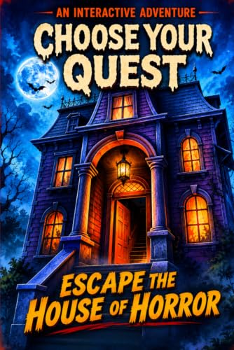 Image of Choose Your Quest: Escape the House of Horrors: An Interactive Survival Thriller Game Book with Multiple Endings, Puzzles and Illustrations