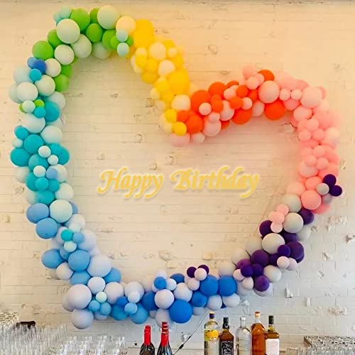 Image of Yellow Balloons 110Pcs, 5 Inch Small Yellow Latex Party Balloons, Mini Thick Yellow Balloons for Birthday Wedding Baby Shower Decorations.
