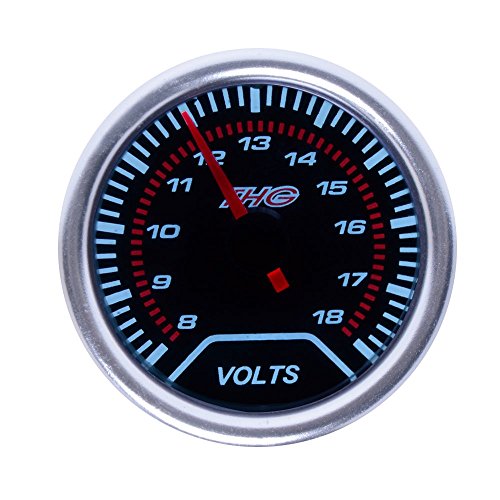 Preisvergleich Produktbild THG 2" 52mm Zusatzinstrument Voltmeter Spannungsanzeige #CAV6147T-2