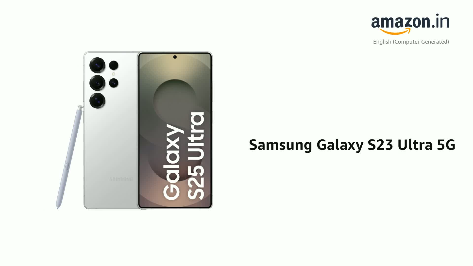 Samsung Galaxy S25 Ultra 5G (Titanium Whitesilver, 12GB RAM, 256GB