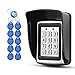 Produktbild 10 RFID-Keychians + Wasserdichter Regen Cover + RFID Metal Keypad unterst¨¹tzt 1000 User Wiegand-26-Schnittstelle (Input)