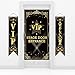 3 Pcs VIP Party Decorations VIP Stage Door Entrance Movie Night Banner Porch Sign Star VIP Stage Door Porch Banner Movie Theme Doors Cover for Movie Night Music Award Night Party Supplies