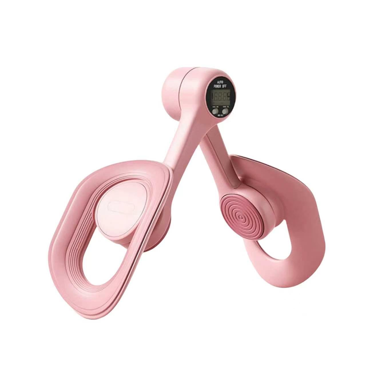 Beckenbodentrainer, Beckenbodentrainer für Frauen, Um 360 Grad Drehbar, mit Zähler, Der Oberschenkeltrainer Eignet Sich für Fitness Und Die Postpartale Erholung(rosa)