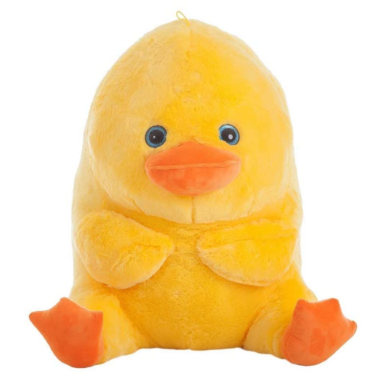 Pato de Peluche Muy Suave con Ojos Brillantes, Animales de Peluche Pato Amarillo, Peluches para niños de Patos (30 CM.)