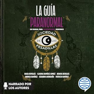 Diseño de la portada del título La gu&iacute;a paranormal