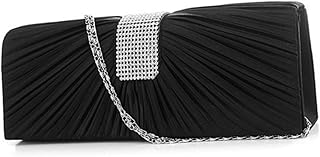 Evening Clutch Bag Clutch Purses for Women Rhinestone Clutch Purse Clutch Bags for Women Pleated Clutch Women Evening Bag