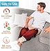 COMFIER Heated Knee Massager with Heating Pad for Knee Pain Relief,Gifts for Dad Mom Men Women,Knee Warmers Wrap,Heated Knee Pad for Men Women Seniors