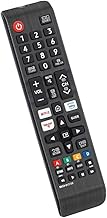 UNOCAR Smart Replacement for Samsung 4K UHD HDR Crystal QLED Smart TV, Samsung UE Quantum Series TVs and Samsung Smart Remote with Netflix Rakuten Prime Video BN59-01315B