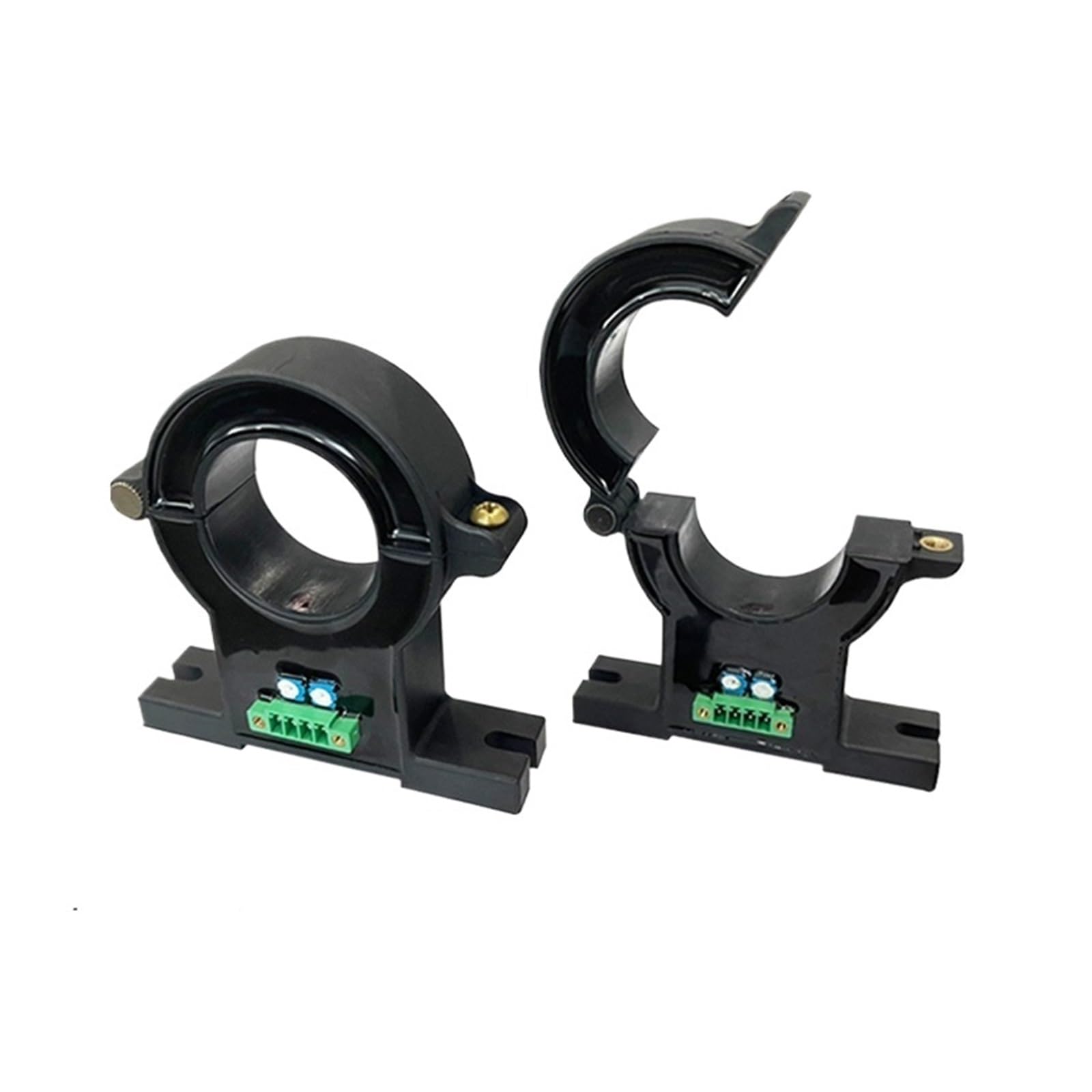 Transformador de corriente de núcleo dividido | Sensor de corriente Hall QNDBK1-40 CC 600A 800A 1000A 1500A 2000A CC 4 20mA 10V 5V(DC 500A,DC 5V PWR 24V)