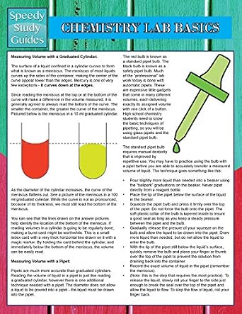 Chemistry Lab Basics (Speedy Study Guides): Publishing LLC, Speedy ...