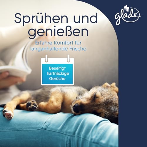 Glade Duftspray für langanhaltende Frische in allen Räumen, Lufterfrischer Spray, Refreshing Air, 1er Pack (1 x 300 ml)