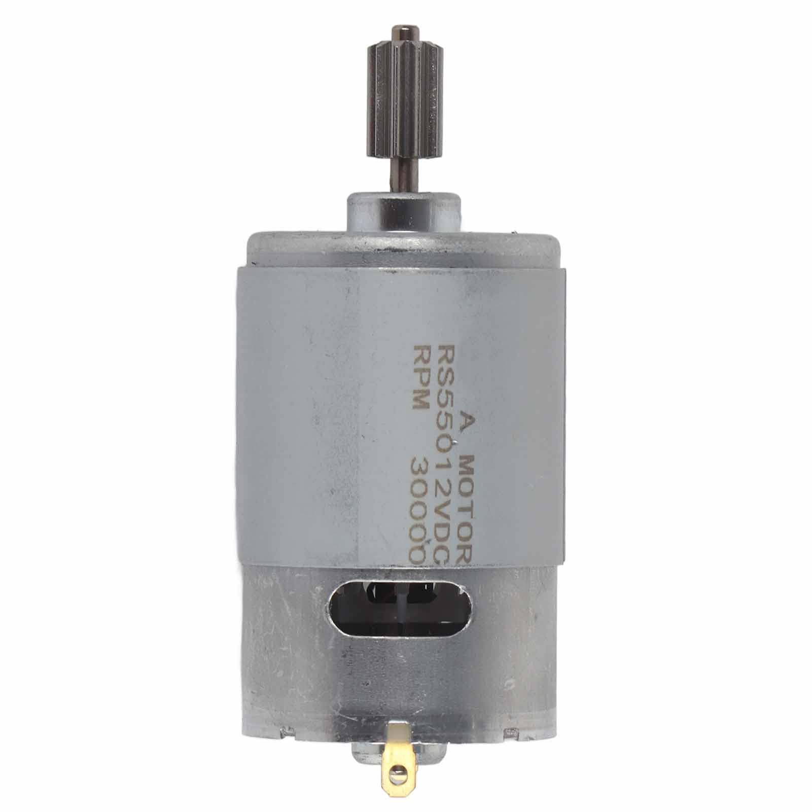 Silnik Silnika RS550, Silnik Silnika RS550 Szybki Silnik, 12 V RS550 Szybki Mikrosilnik Silnik Samochodzika do Zabawy na Elektryczny Samochód Zabawkowy Motocykl dla Dzieci