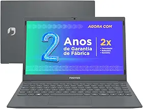 Notebook Positivo Motion C 14 Celeron 4GB 128GB Tela 14.1' Windows 11 com Alexa – 2 ANOS DE GARANTIA, Office 365 e Ring Light