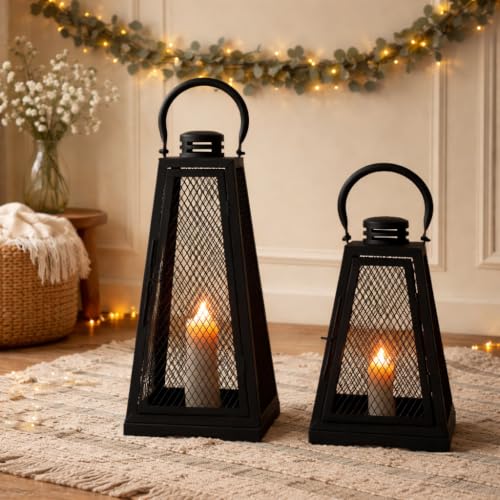 Pride Metal Black Candle Lantern Premium Candle Iron lamp | Floor...