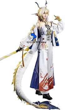 未使用新品　コスプレ衣装　アークナイツ　Ｗ　水着　Ｓサイズ ウィッグ角尻尾付き 未使用新品 コスプレ衣装 アークナイツ W 水着 Sサイズ