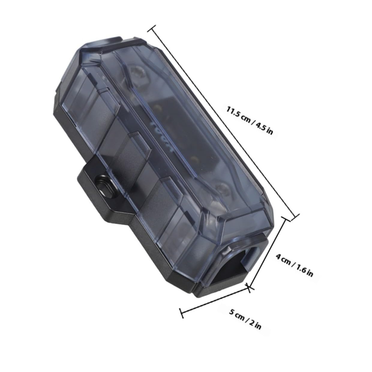 GALPADA Portafusibile Anl 2 Pezzi per Amplificatore Audio Auto 100a in Lega di Zinco Protezione Affidabile per Sistemi Audio Automobilistici