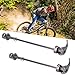 Quick Release Skewers, Front & Rear, Pack of 2, for Mountain Biking, Road Biking, City Cycling, and Long-Distance Travel