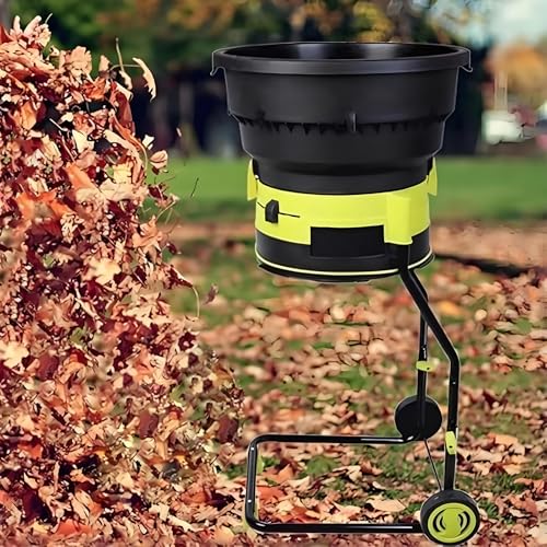 TozMvi Biotrituratore Elettrico da Giardino - Biotrituratore per Foglie E Legno da 2500 W, Biotrituratore Elettrico per Foglie, con Cavo di Alimentazione da 40 M