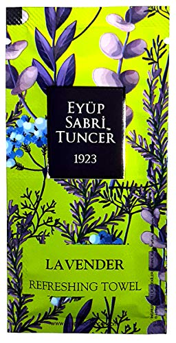 Premium Lavender Cologne Refreshing Wipes, 30 Count Individually Wrapped