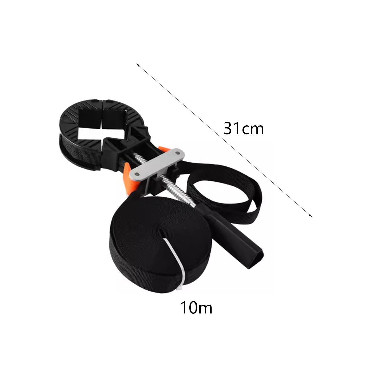 MagiDeal Pince à bande à 90 degrés, outil de serrage pour cadre photo, support de sangle de serrage de cadre pratique pour cadre photo, Longueur du bracelet 10 m