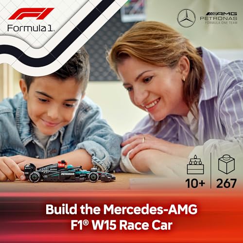 Image of LEGO Speed Champions Mercedes-AMG F1 W15 Race Car Toy Vehicle 77244 Building Blocks Toys for 10+ Gift for Boys and Girls