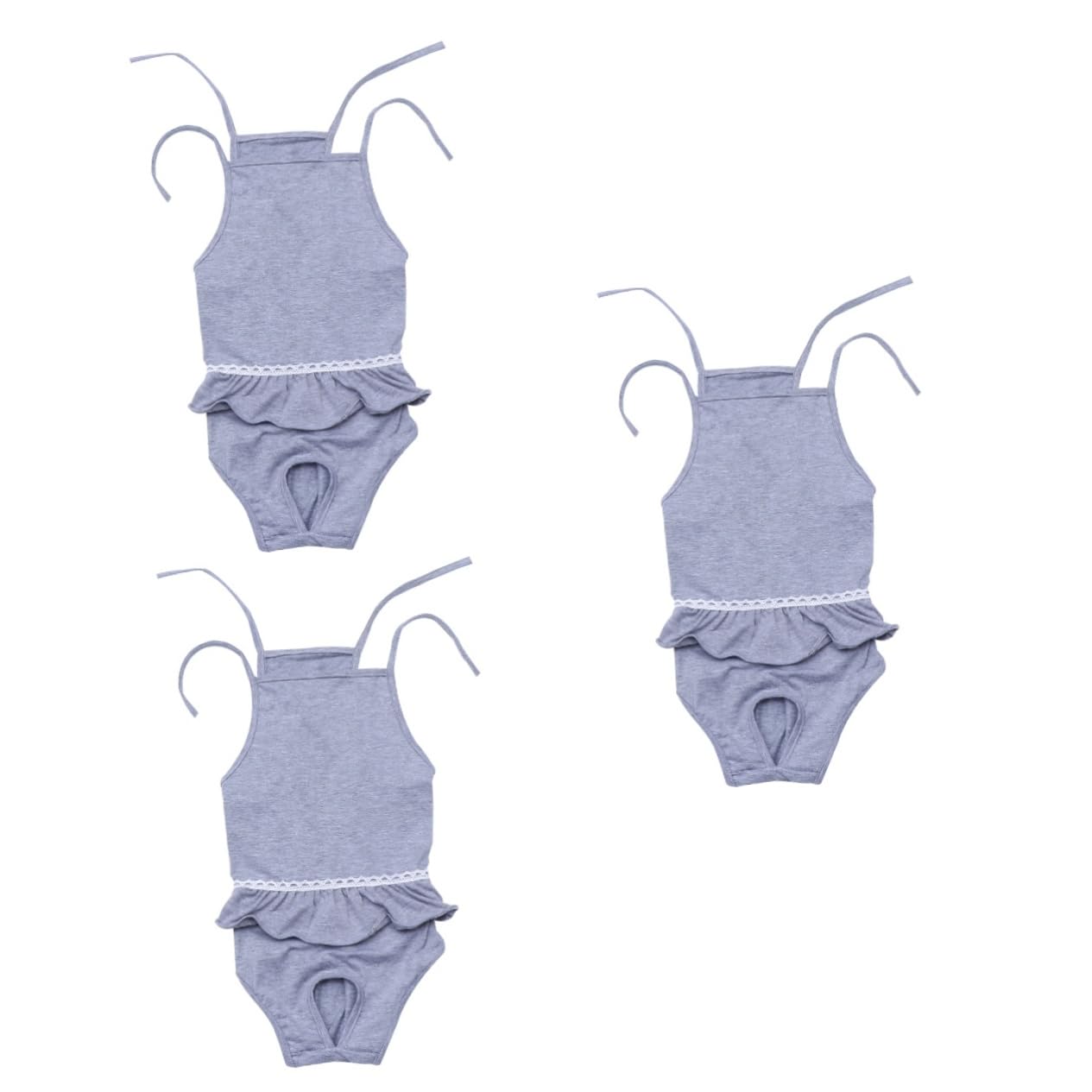 Toyvian 3piezas Pantalones De Período para Perros Hembras Braguitas De Mascota Talla s para Menstruación Material Seguro y Transpirable
