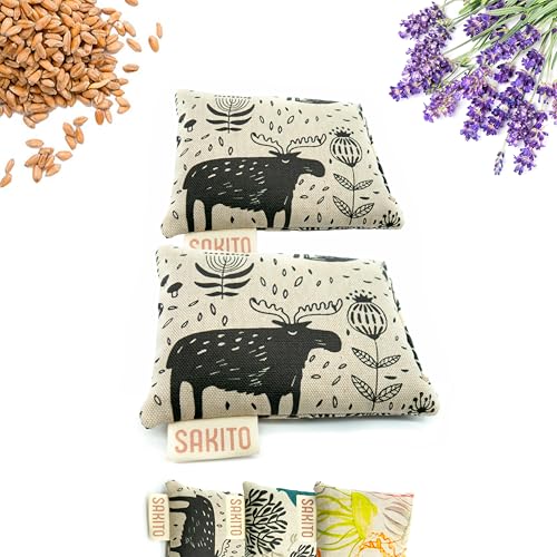 2 (uds) Saco Semillas Bebe (14x10 cm) - Cojin Colicos Bebe - Saco Anticolicos Bebe - Saquito Bebe - Saco Semillas Microondas - Saquitos de Semillas para Microondas - Bolsa Semillas Calor Microondas