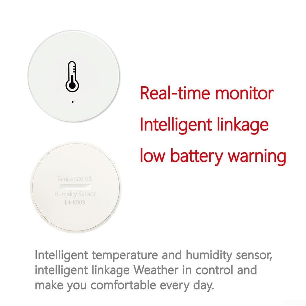 10 sensores de temperatura y humedad, probador inteligente de temperatura, detector de humedad inalámbrico para Zigbee para vida inteligente