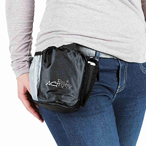 Trixie 3238 Dog Activity Tasche Baggy, ø 10 × 15 cm, schwarz/grau