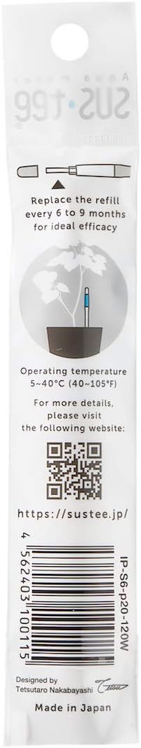 SUStee Watering Indicator for plants (Set of 2) - Smart Watering for All Plants Works in All Soils, White, Small - Image 4