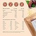 STRIVE CACAO PROTEIN | Vegan | 100% BIO | 500g Natur Eiweiß mit zertifiziertem Bio Kakao | Ohne Süßungsmittel & Aromen | Ohne Soja & Gluten | Mehrkomponenten 4K | Made in Germany DE-ÖKO-039