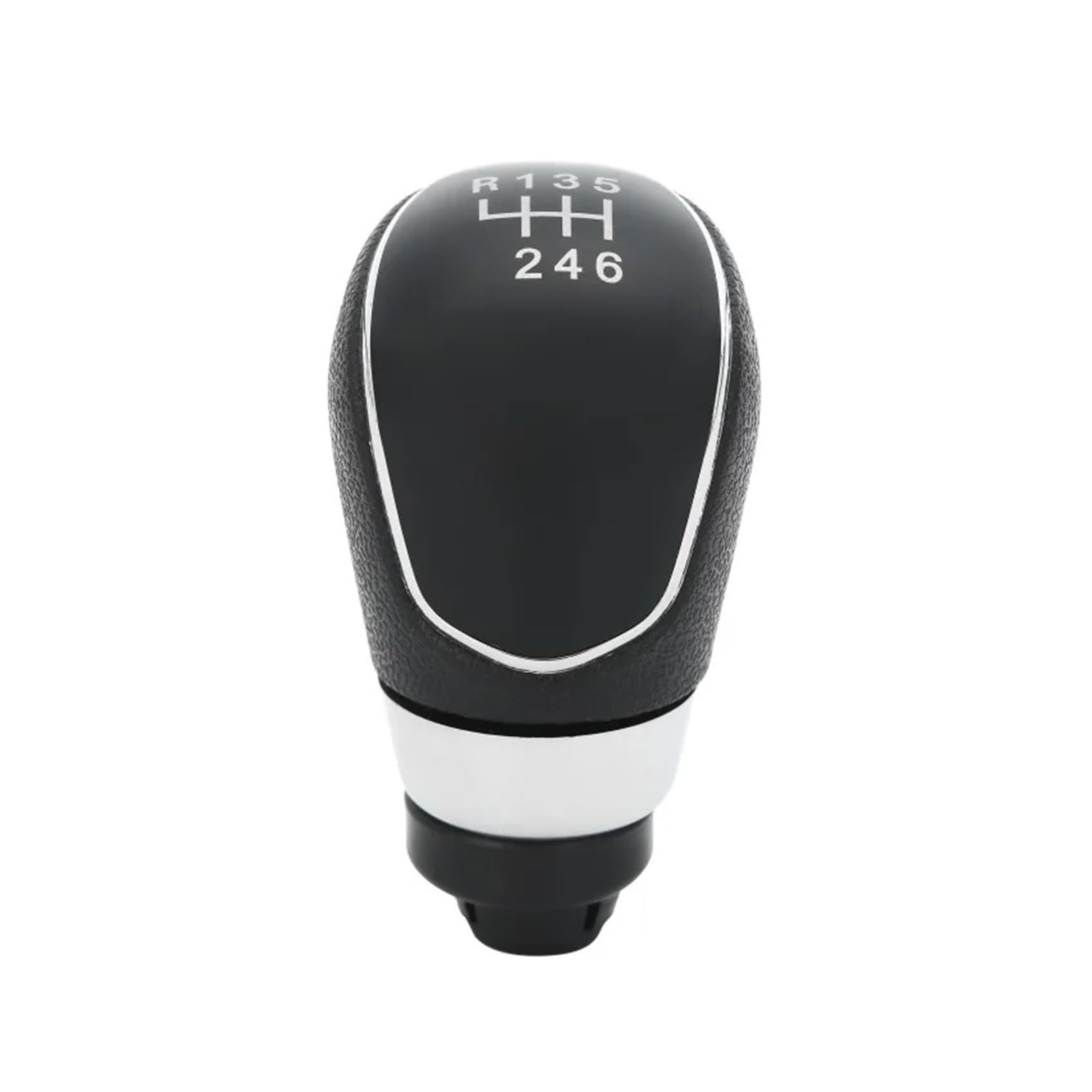 Wxssh Black 5/6Speed Car Gear Shift Knob Stick Head Lever Handle For Ford Mk7 2008-2015 For Focus Mk2 Fl 2008-2011 Car Gear Stick Knobs