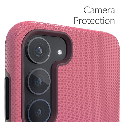 Image of Crave for Samsung Galaxy S23 Plus Case, Shockproof Protection Dual Layer Case for Samsung Galaxy S23 Plus (6.6 inch) - Berry