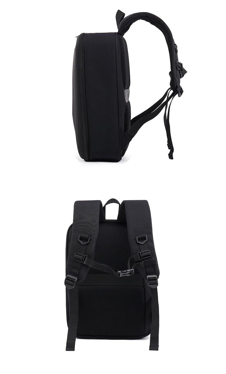 Sac à dos de transport pour DJI Mini 5 Pro, sac de rangement de voyage, sac à bandoulière, coque de protection en EVA, boîte de rangement portable pour accessoires Mini 5 Pro, 36 x 26,5 x 11,5 cm