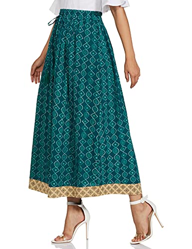 Image of Amazon Brand - Myx Cotton A-Line Skirt