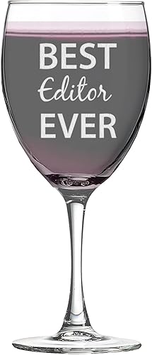 Miniatura 275 de Best Meme Ever - Vaso de vino con tallo de 10.5 onzas grabadas con láser, transparentes, sin plomo, grabadas a mano, para regalo, cristalería