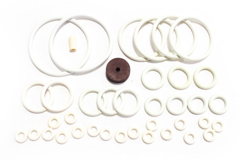 Game Room Guys Gottlieb Cow Poke Pinball White Rubber Ring Kit