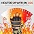 Heated Gloves for Men Women, Ski Winter Gloves 7.4V 22.2Wh Rechargeable Battery, Waterproof & Double Windproof Electric Heated Gloves, Camo Gloves for Outdoor Skiing Hunting Hiking Camping (XL)