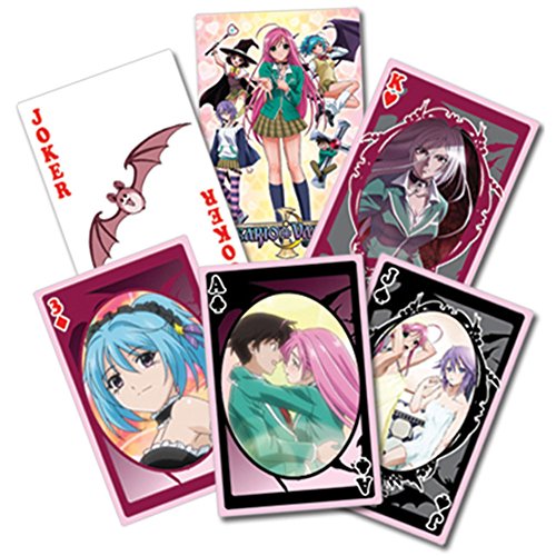 Rosario + Vampire Playing Cards