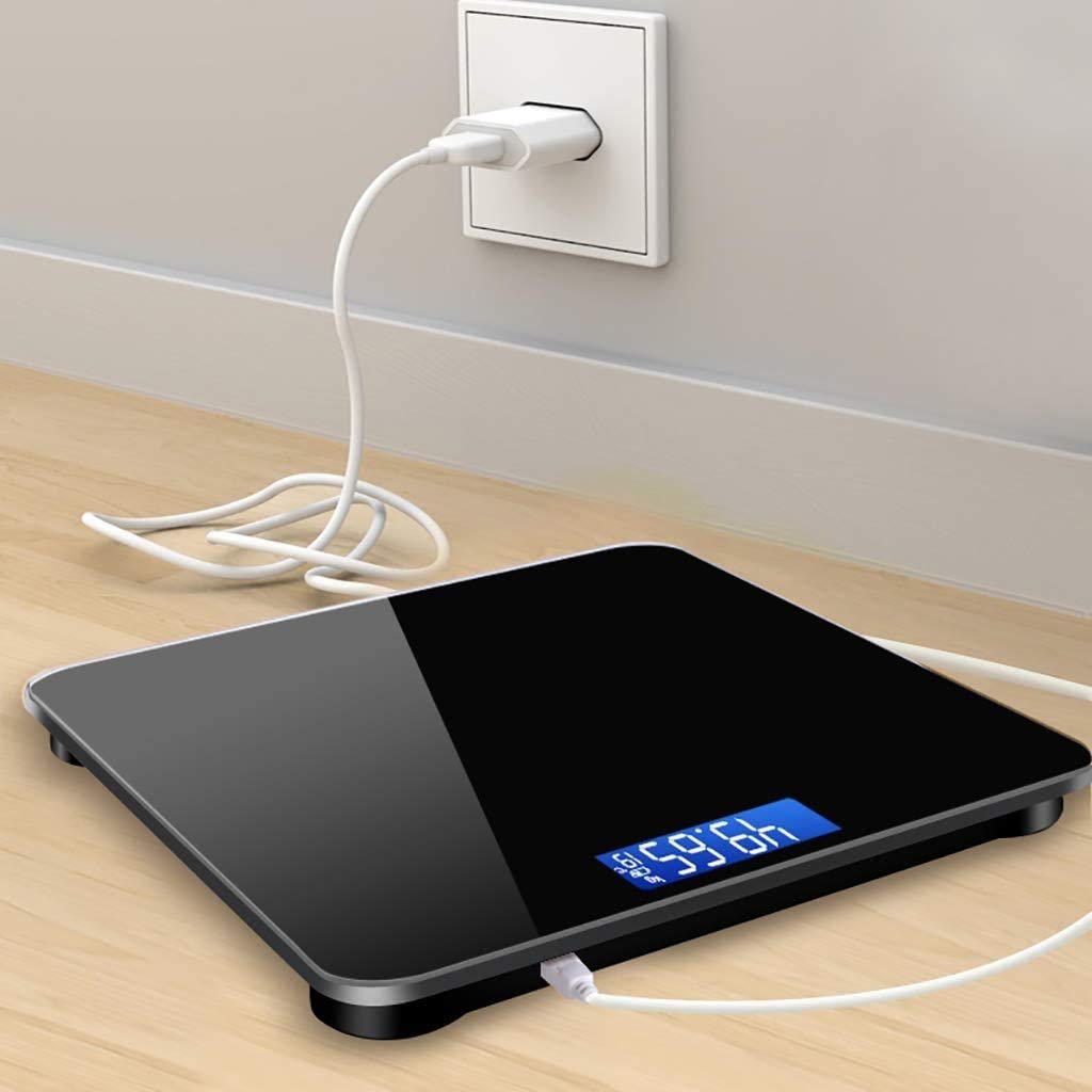 Báscula de baño, Escala de Cuerpo de baño Digital Altamente precisa, Medidas precisamente Peso de hasta 400 Libras