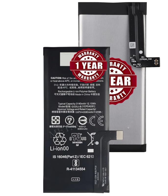 Image of Original G025J-B Battery Compatible for Google Pixel 4a (4G) - (3140mAh) - 1 Year Warranty BC46