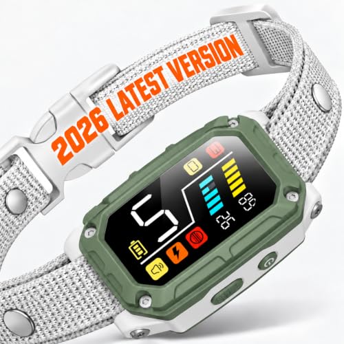 Collier anti-aboiement chien LCD 5 sensibilités IP67