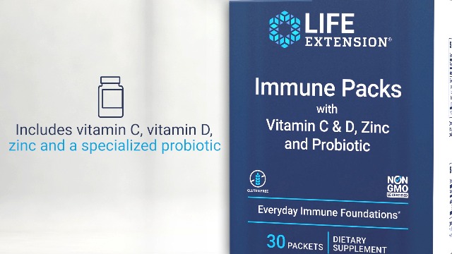 Amazon.com: Life Extension - Immune Packs with Vitamin C & D, Zinc