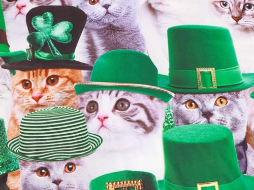 Image of WonderBabe Toddler Girl St Patricks Day Outfit Kids Long Sleeve Printed Swing Dresses Shamrock Clover Casual Dress Clothes