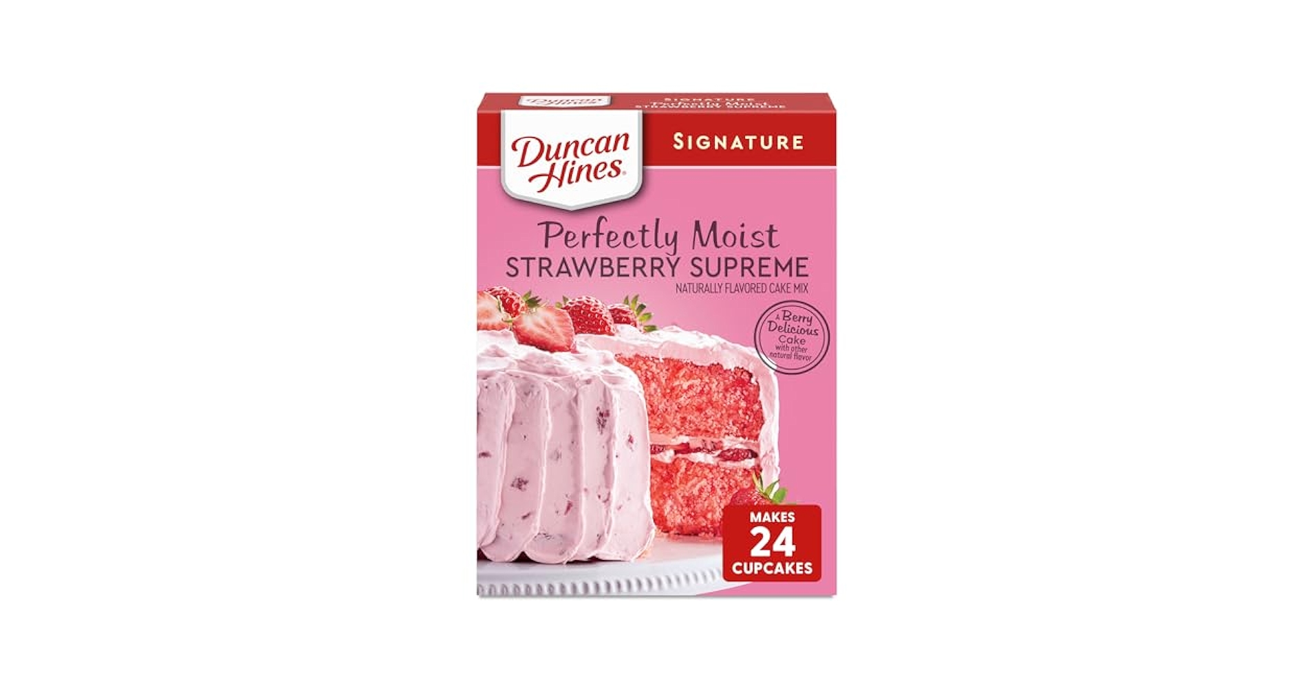 Amazon.com : Duncan Hines Signature Cake Mix, Strawberry
