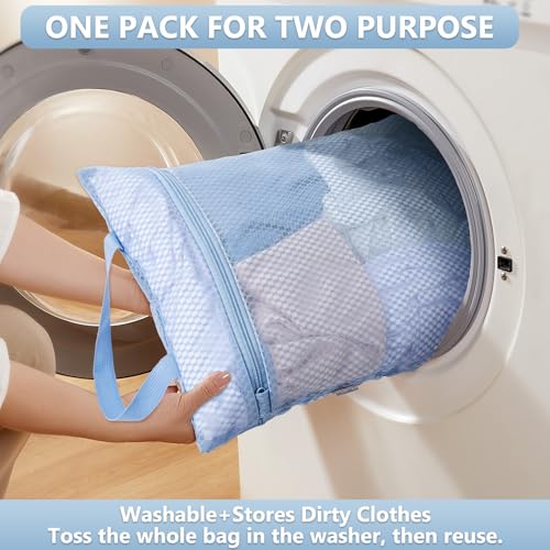 Image of OlarHike 8 Set Packing Cubes for Travel,Gifts for Women Mom,Anti-Tearing Suitcase Organizer,with Over 1000 pcs Mesh Holes,Vacation Essentials & Accessories for Cruise Ship