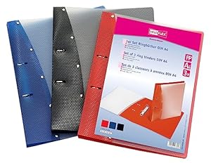 Veloflex Diamond Ringbuch DIN A4, 3 Stück
