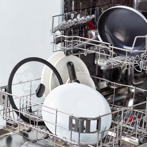 Wok en céramique BK Enjoy de 28cm avec couvercle induction - 6